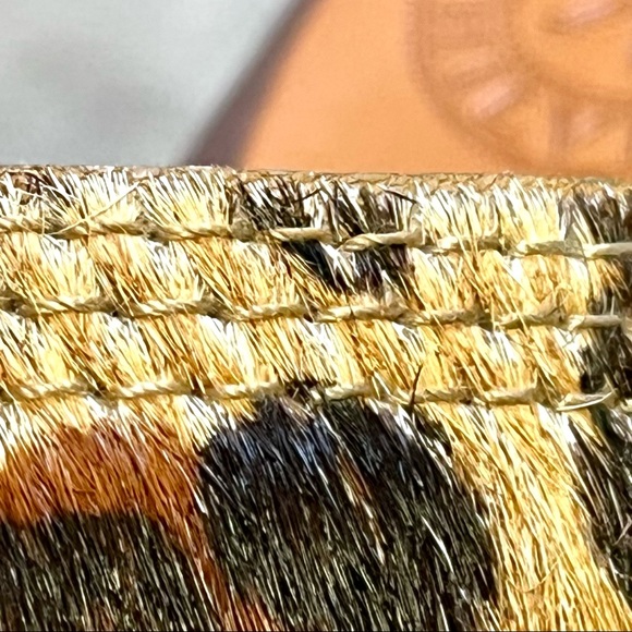 *Penelope Chilvers  | Leopard Print Pony Mid Heel Clogs from Anthropologie Sz 6 - Picture 15 of 15